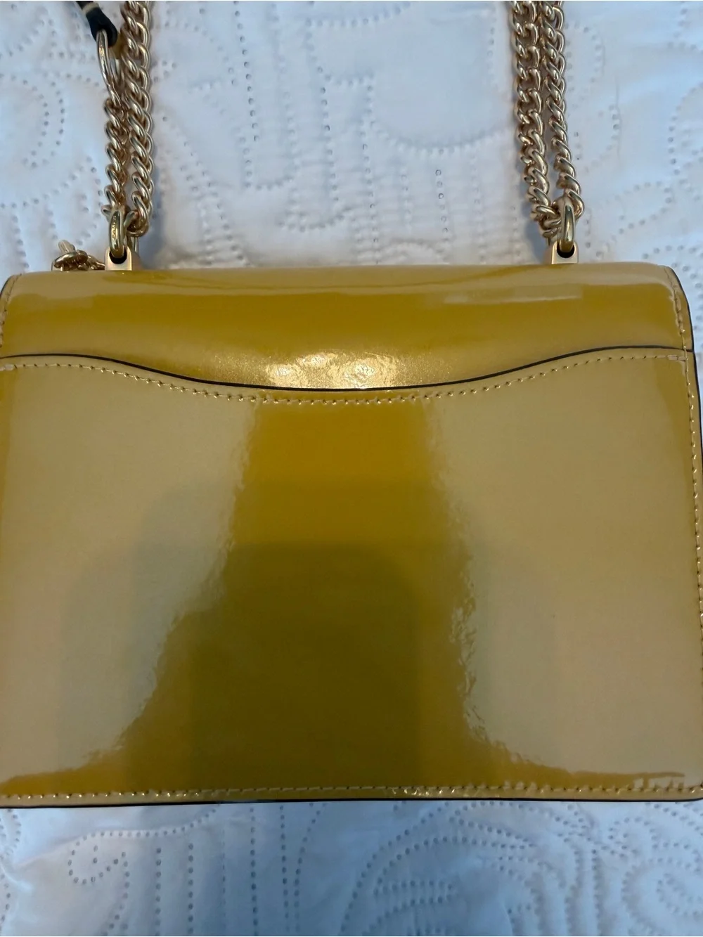 Coach Patent Leather Crossbody Klare